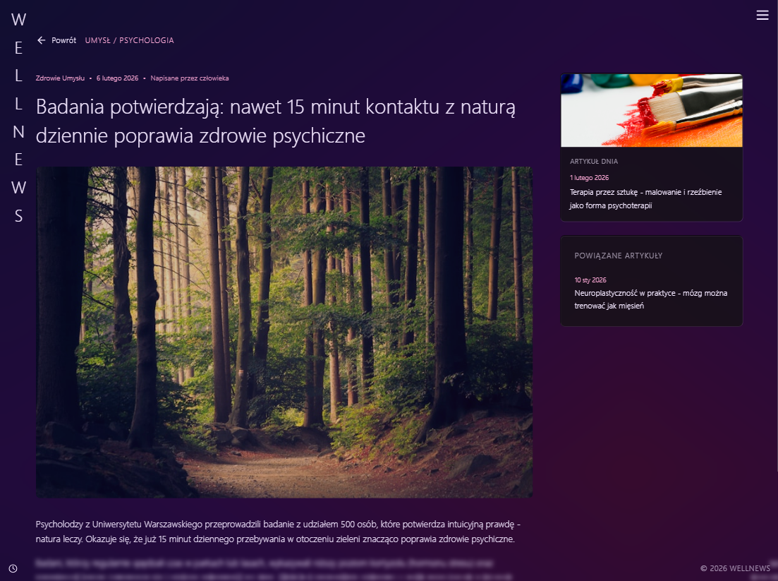 Wellnews screen 15