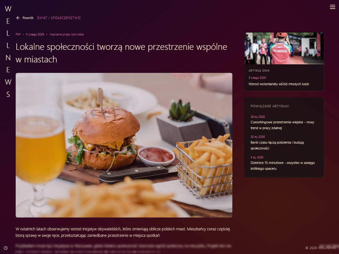 Wellnews screen 3