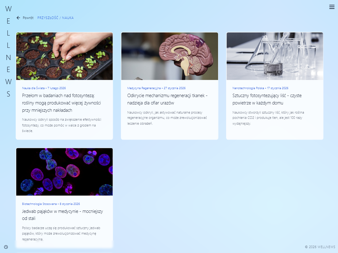 Wellnews screen 8