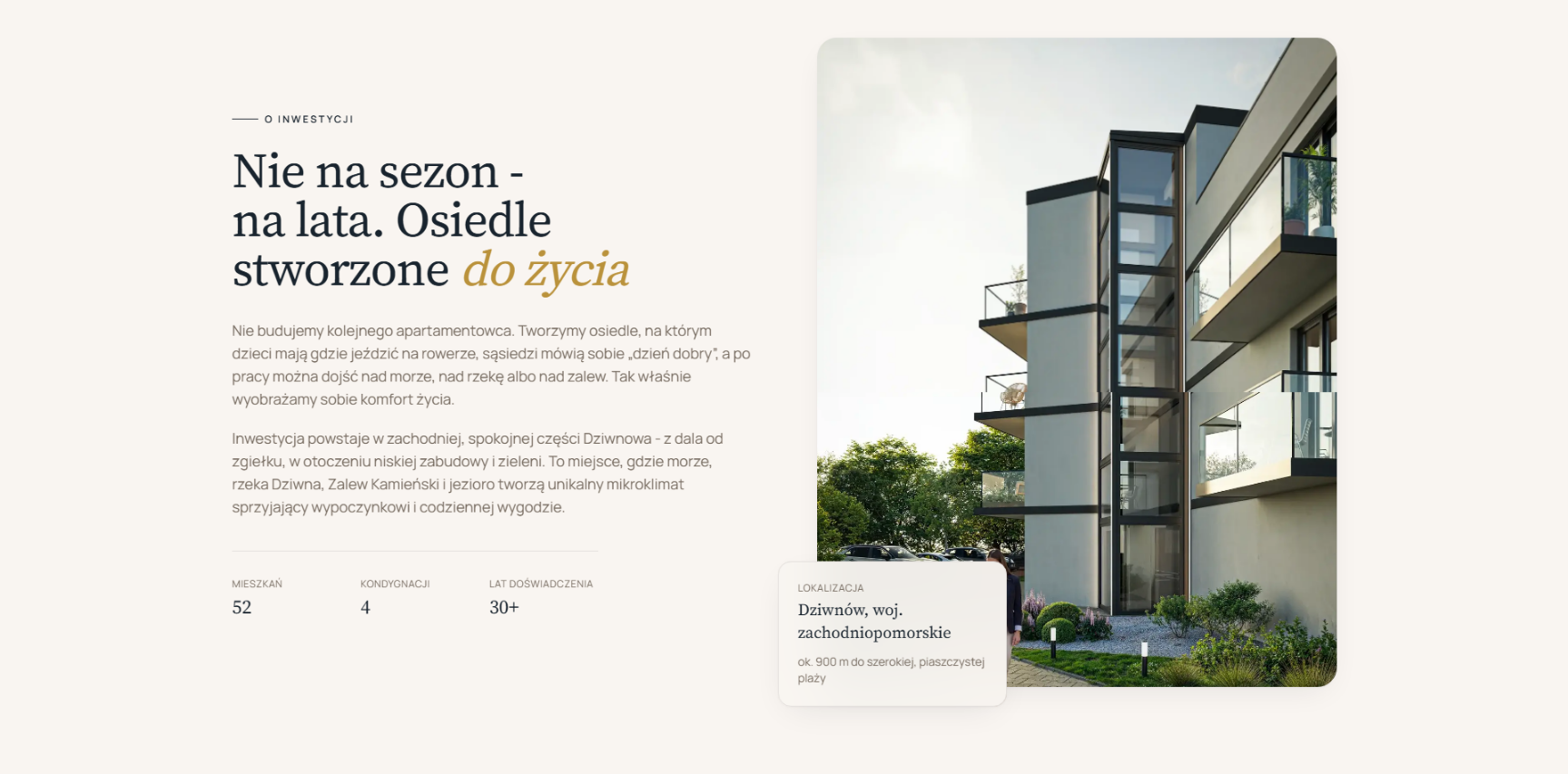 Inwestycja Nowy Dziwnów screen 2